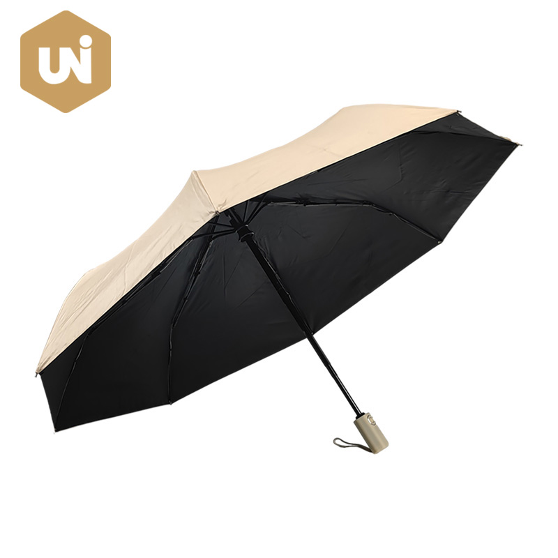 Folding Auto Open Og Auto Close Black Coating Paraply