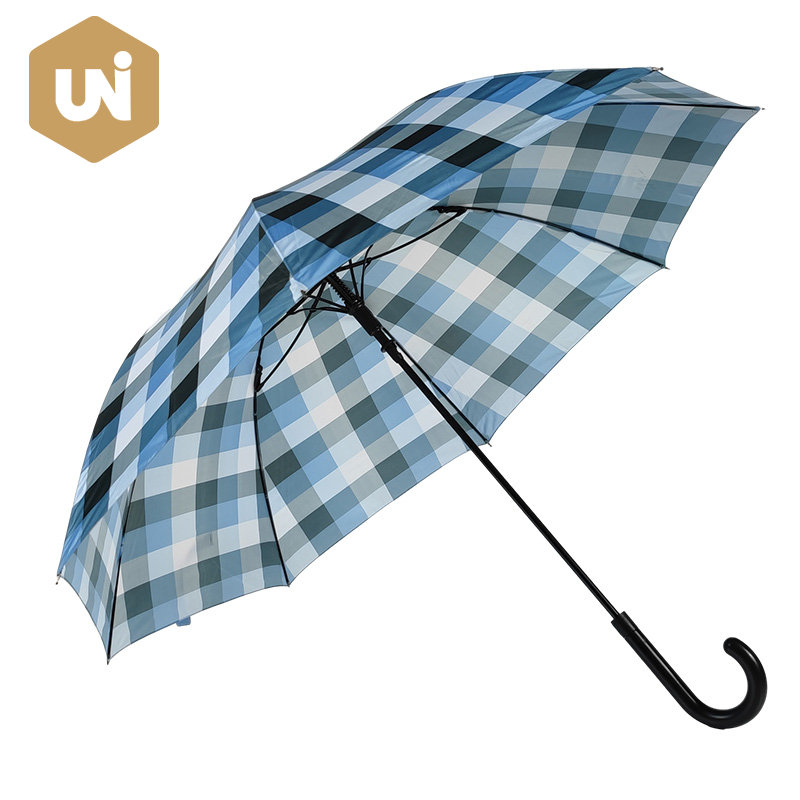 Rain Storm Vindtett Adult Stick Paraply